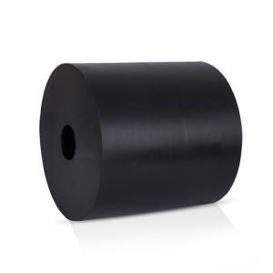 Support anti-vibration pour caoutchouc de cylindre