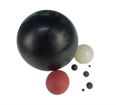 Fabrication de boules en caoutchouc personnalisées/standard NBR/EPDM/silicone/boule en caoutchouc FKM