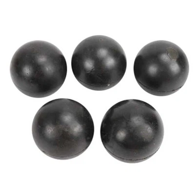 Balle en caoutchouc dur de bâillon de silicone Échantillon gratuit Boule de silicone colorée molle